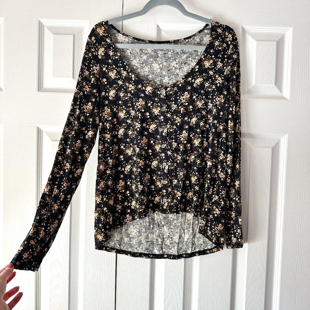 Floral Long Sleeve T-shirt
